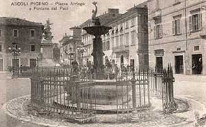 Historical images from Ortezzano area and Marche