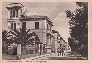 Historical images from Ortezzano area and Marche