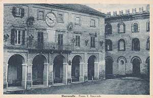 Historical images from Ortezzano area and Marche