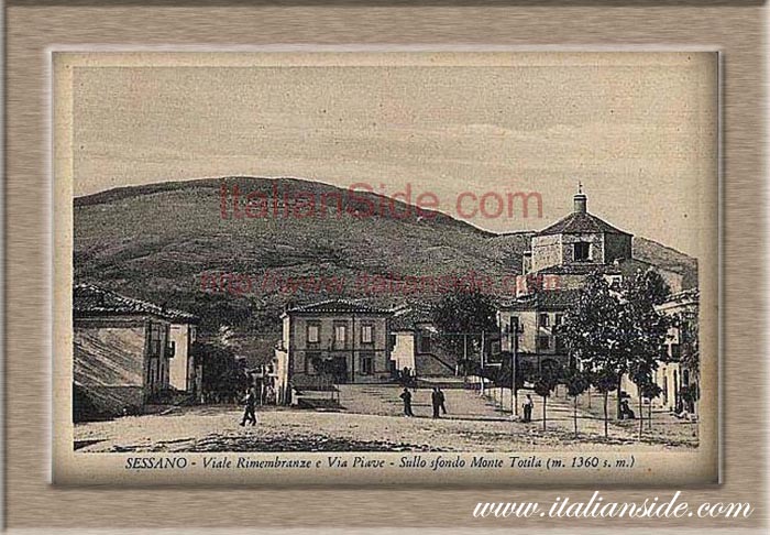 old picture from Sessano del Molise
