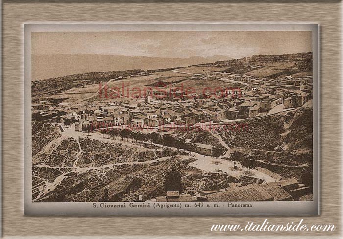 old picture from San Giovanni Gemini