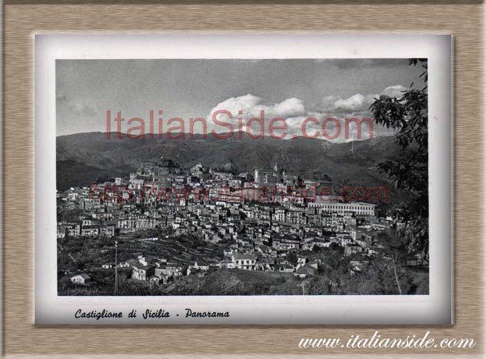old picture from Castiglione di Sicilia