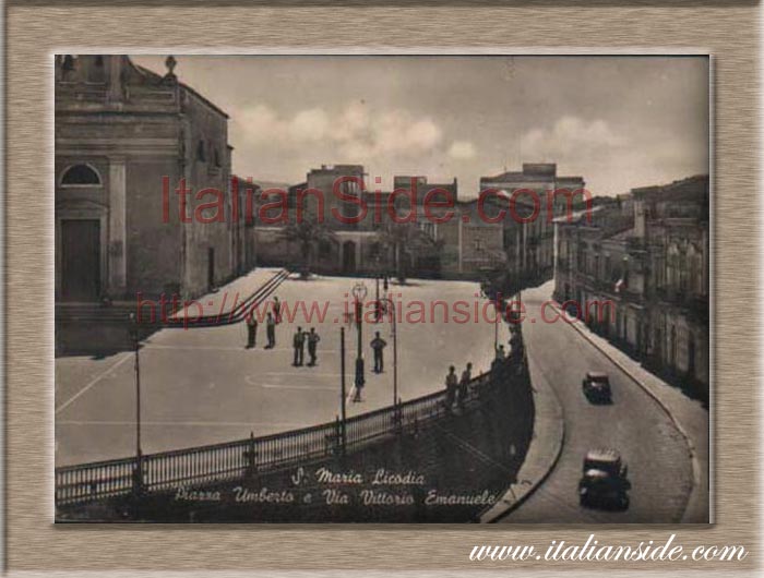 old picture from Santa Maria di Licodia